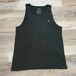 Volcom - Men’s - Solid Heather Tank - Dark Black Heather - Size XXL